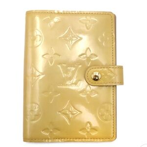 Louis Vuitton Yellow Vernis PM Agenda